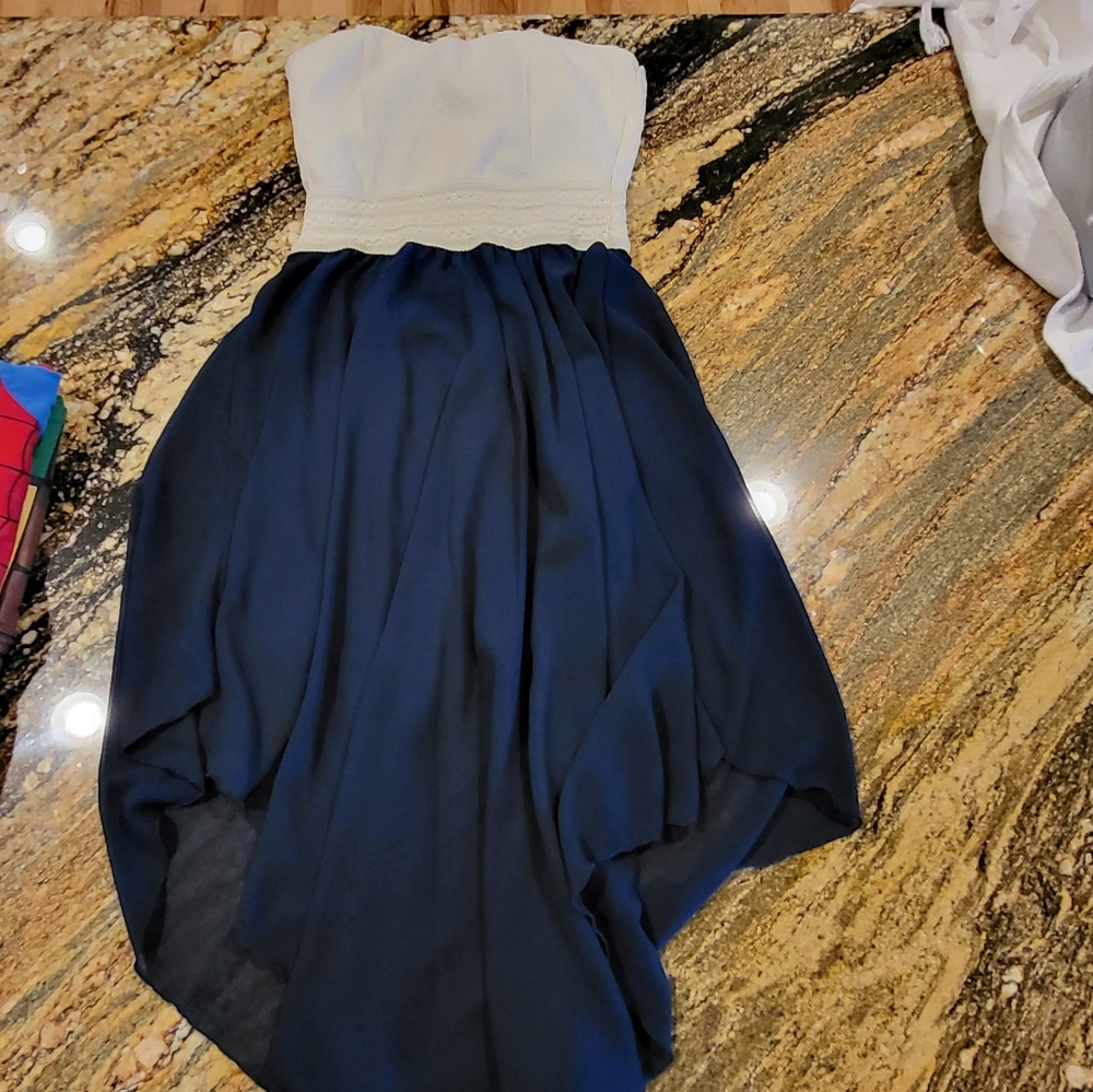 Strapless dress